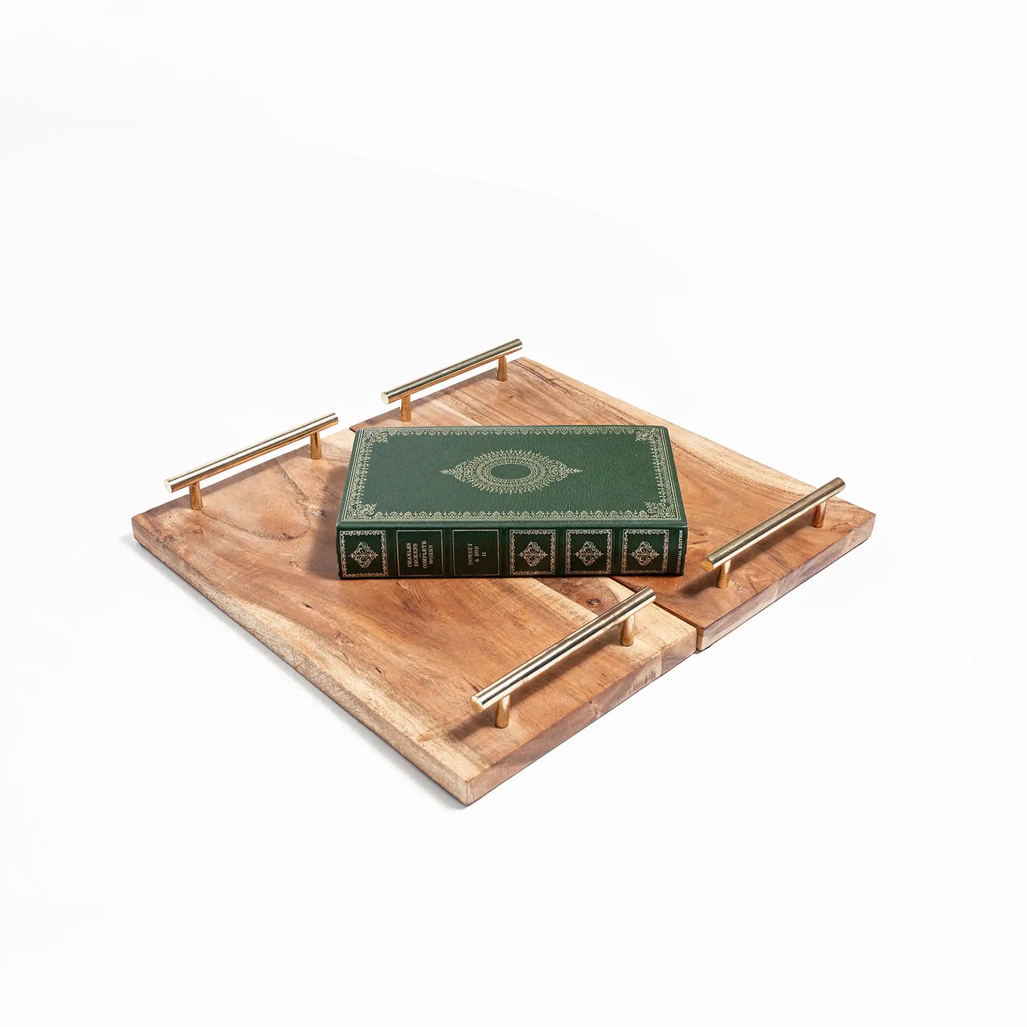 Brass Accent Charcuterie Board