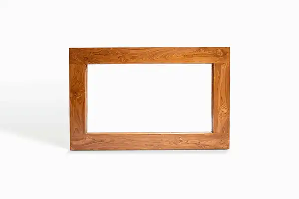 The Zamindar Grandeur Teak Mirror