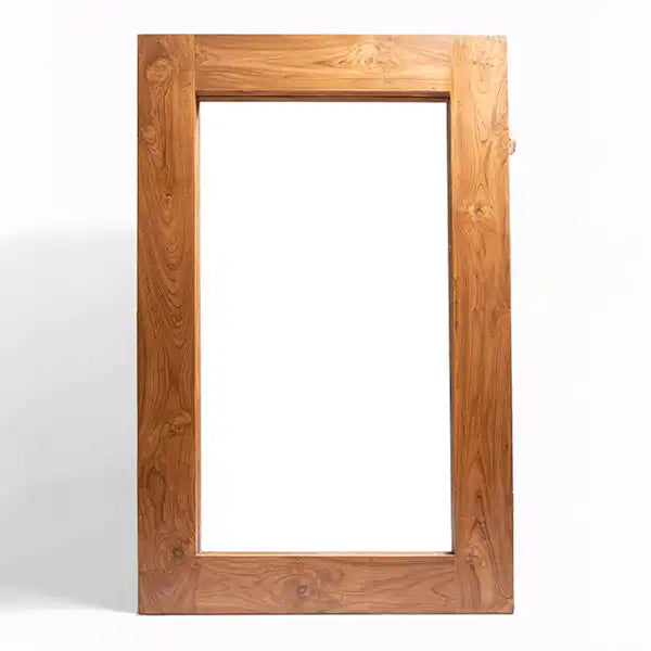 The Zamindar Grandeur Teak Mirror