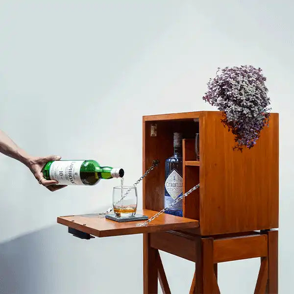 Estate Standing Bar Cabinet