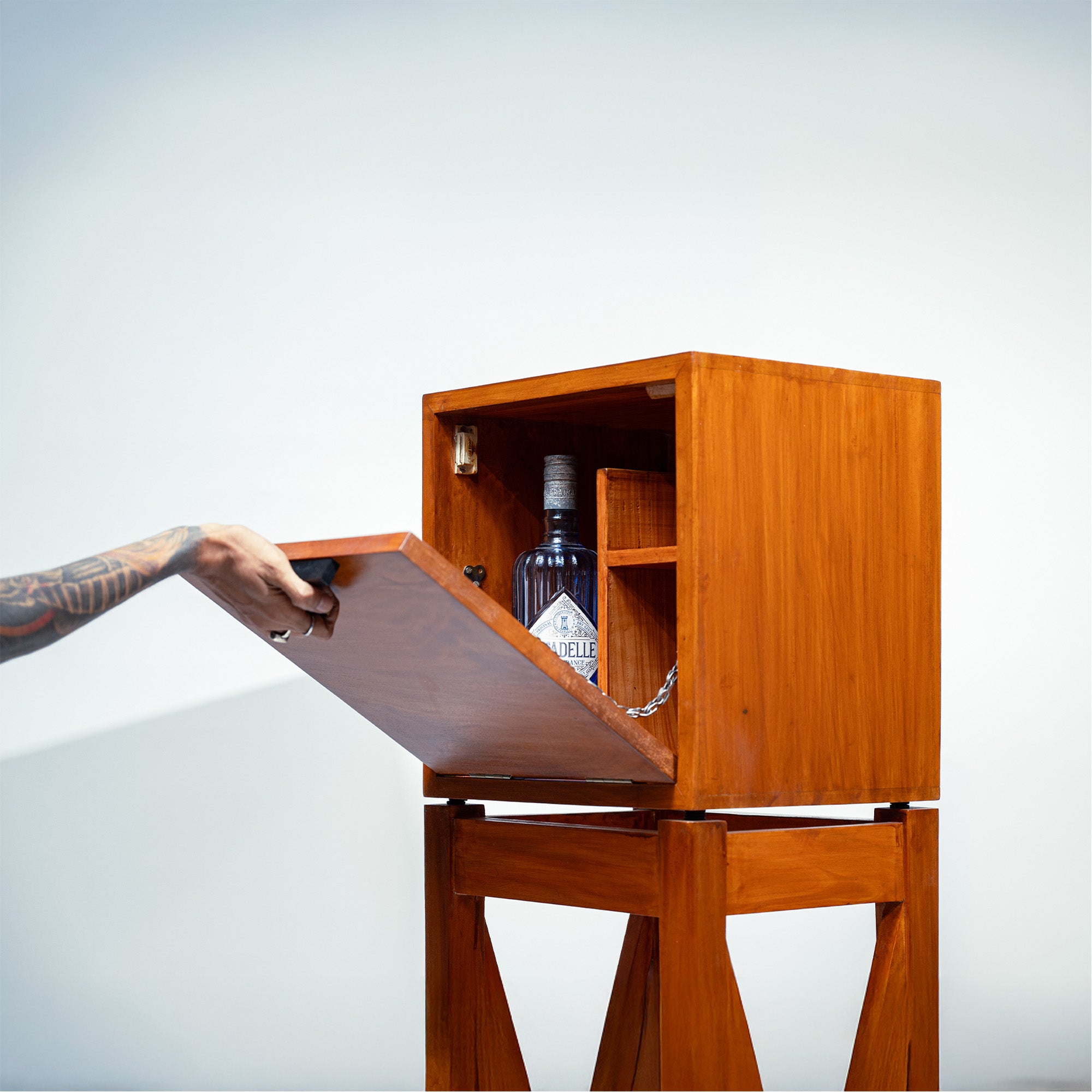 Estate Standing Bar Cabinet