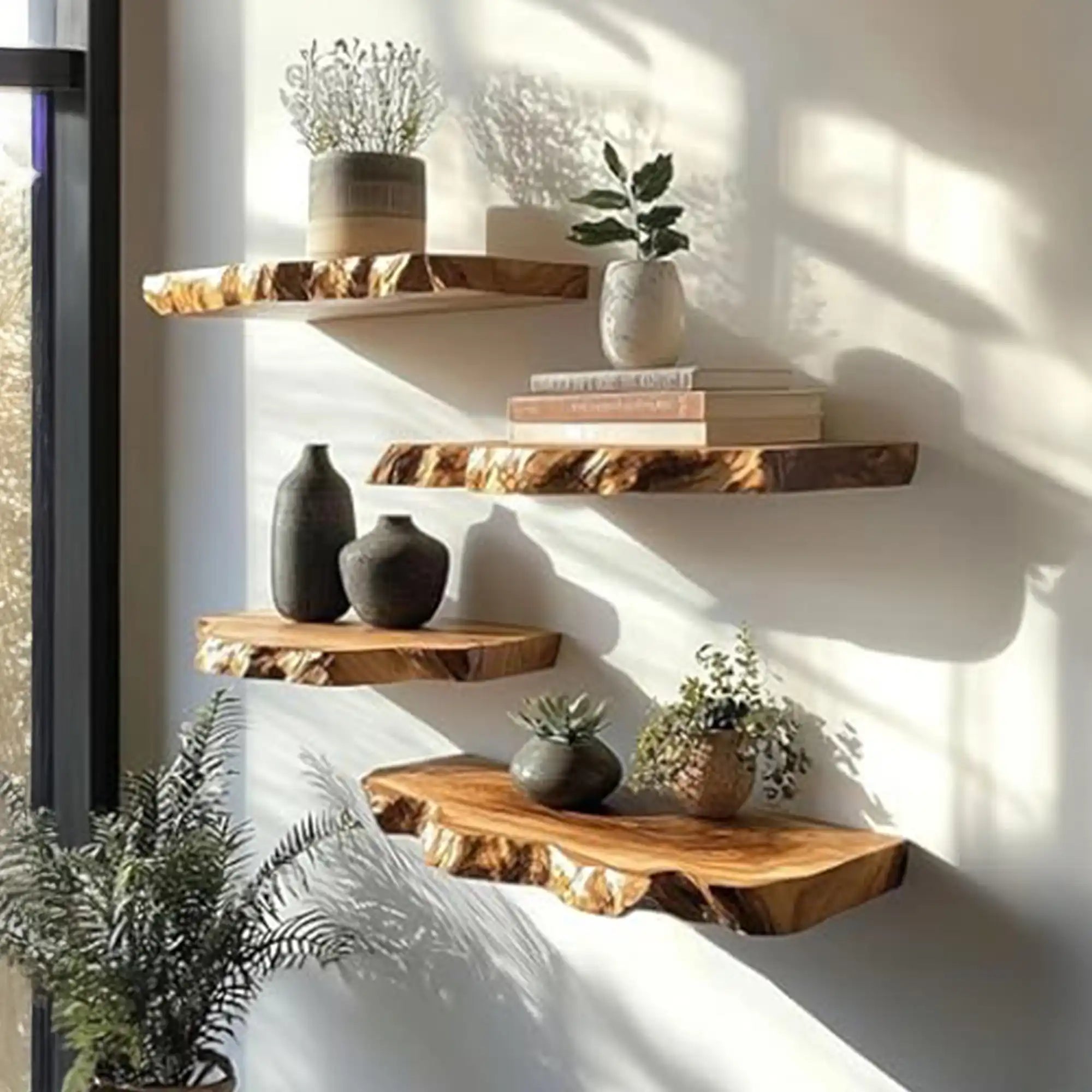 Palki Float Shelves