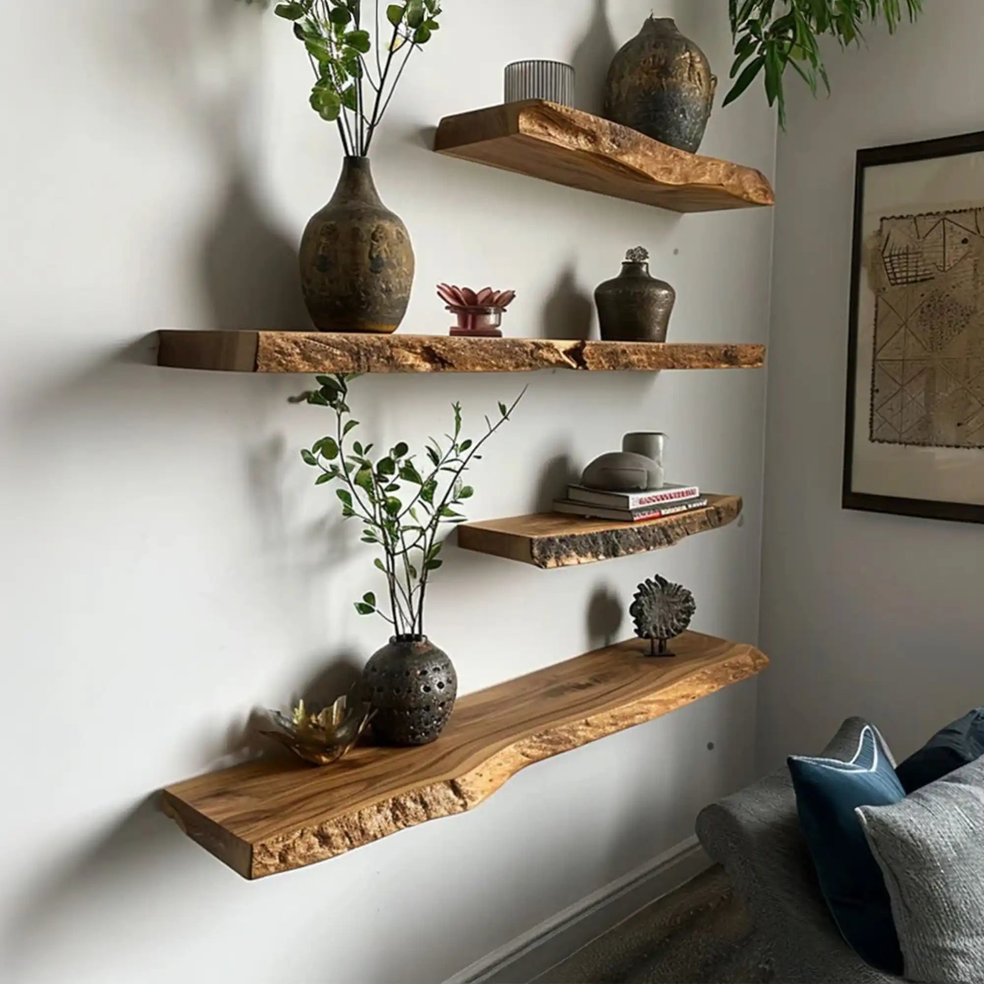 Palki Float Shelves