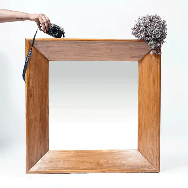 The Bengal Estate Solid Wood Mirror