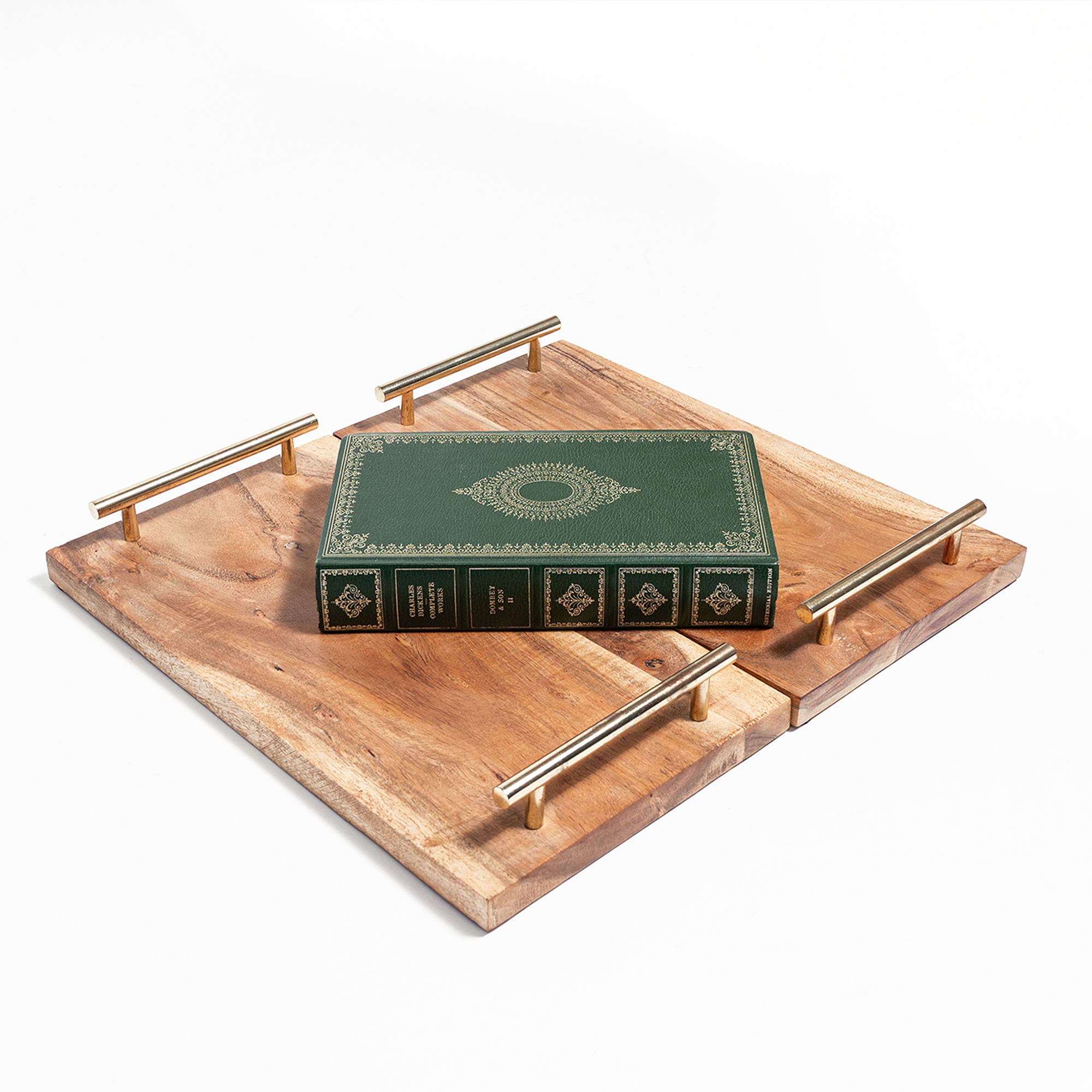 Brass Accent Charcuterie Board